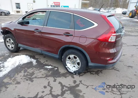 2015 Honda Cr-V Lx из США, поврежденный, VIN 5J6RM4H37FL059341
